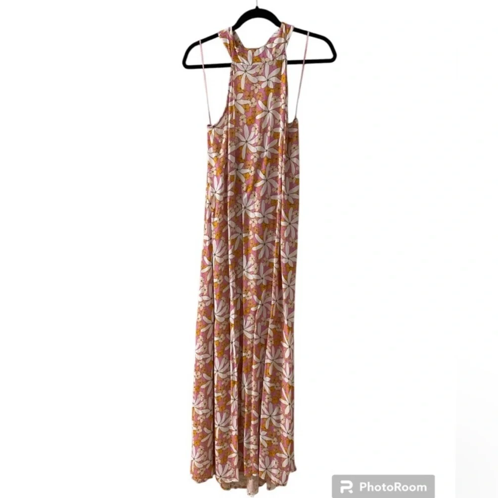 Fighting Eel Ava Sky Daniela Pink Tiare Maxi Dress floral - Picture 3 of 10